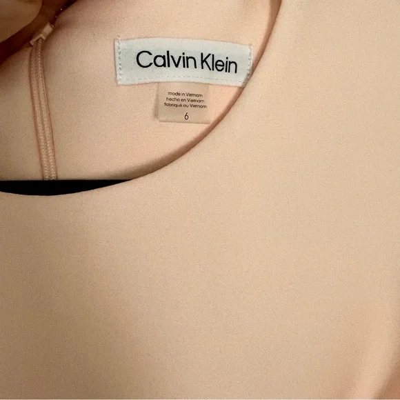 Calvin Klein Floral Watercolor Sheath Dress 6 NWT - Picture 7 of 10